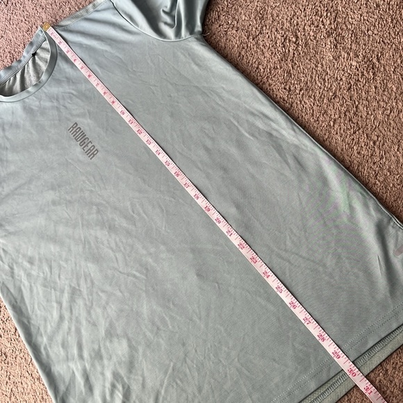 Rawgear Gym Lifting Long Sleeve Logo Performance Tee Shirt - Picture 7 of 7